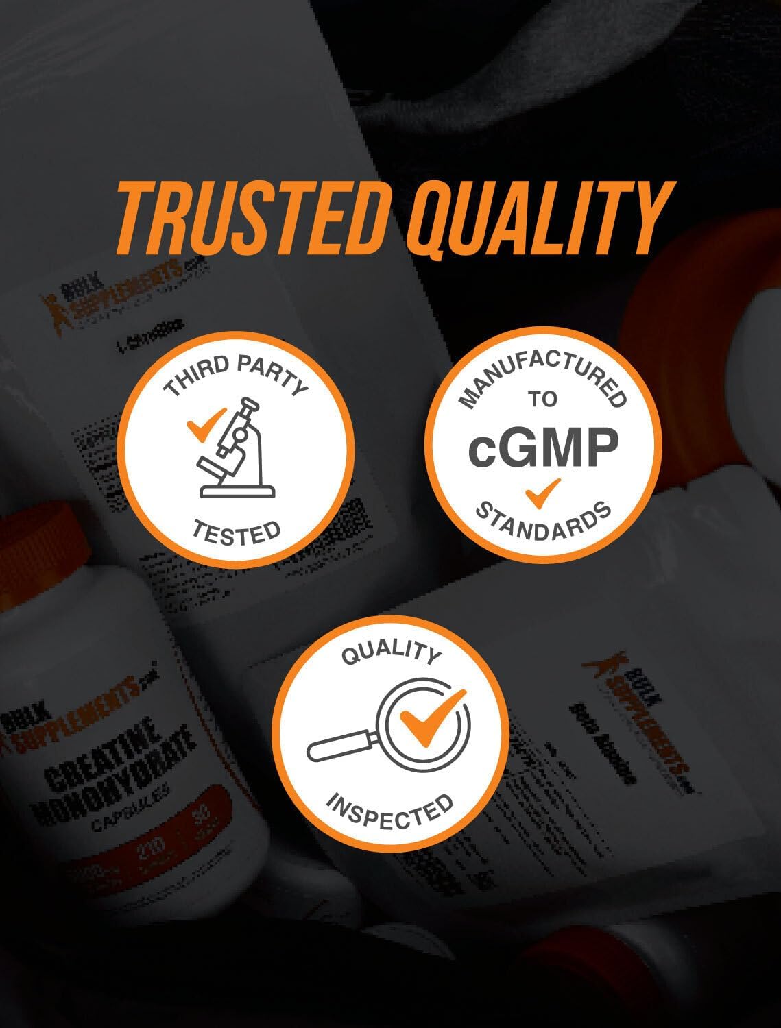 BulkSupplements.com MSM Capsules - Methylsulfonylmethane, MSM 3000mg - Joint Supplements, Gluten Free, 4 Capsules per Serving, 240 Count (Pack of 1)