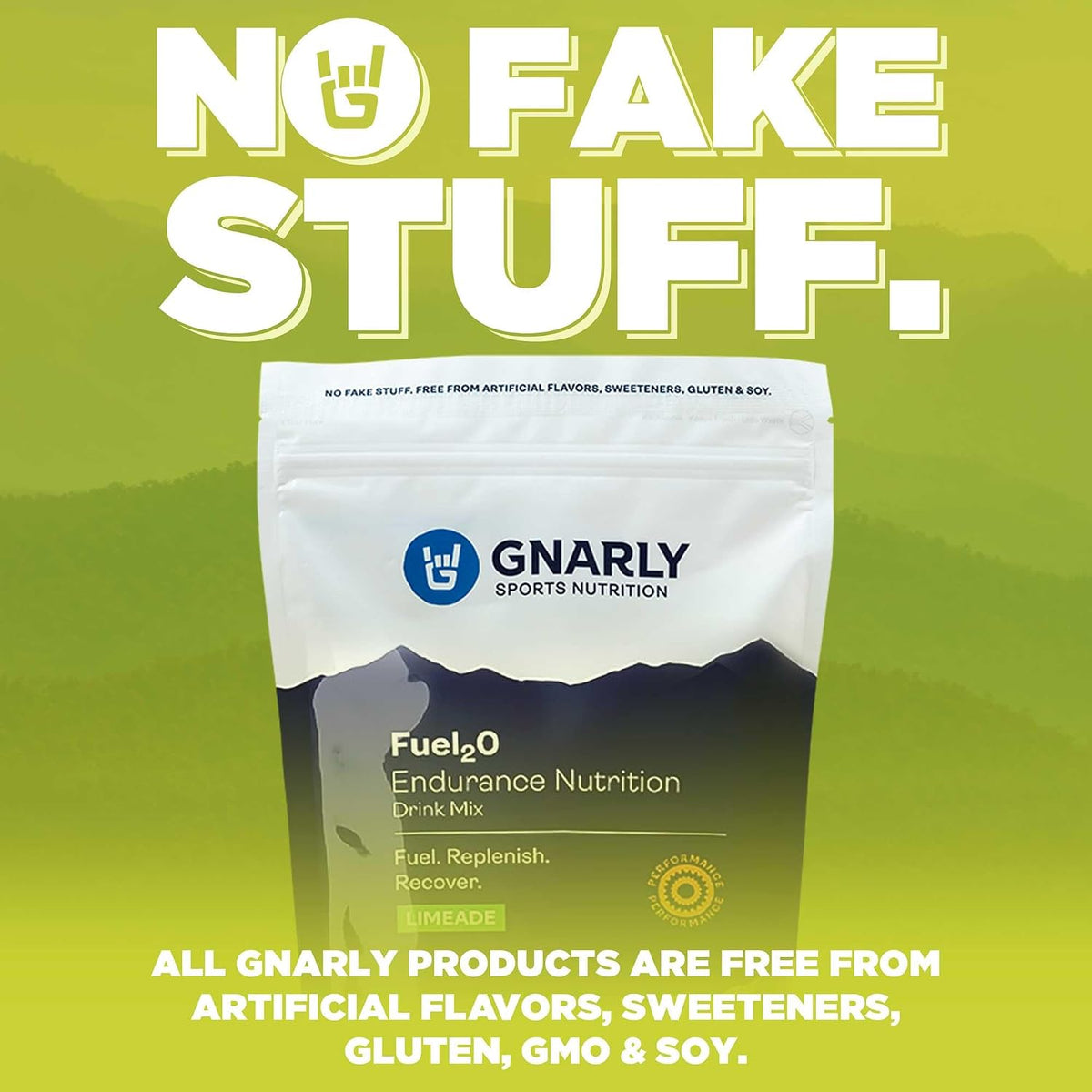 Gnarly Nutrition Hydrate Orange Pineapple (14.10oz) Fuel2O Limeade - (25 Serv) Bulk Bag (25.57oz)