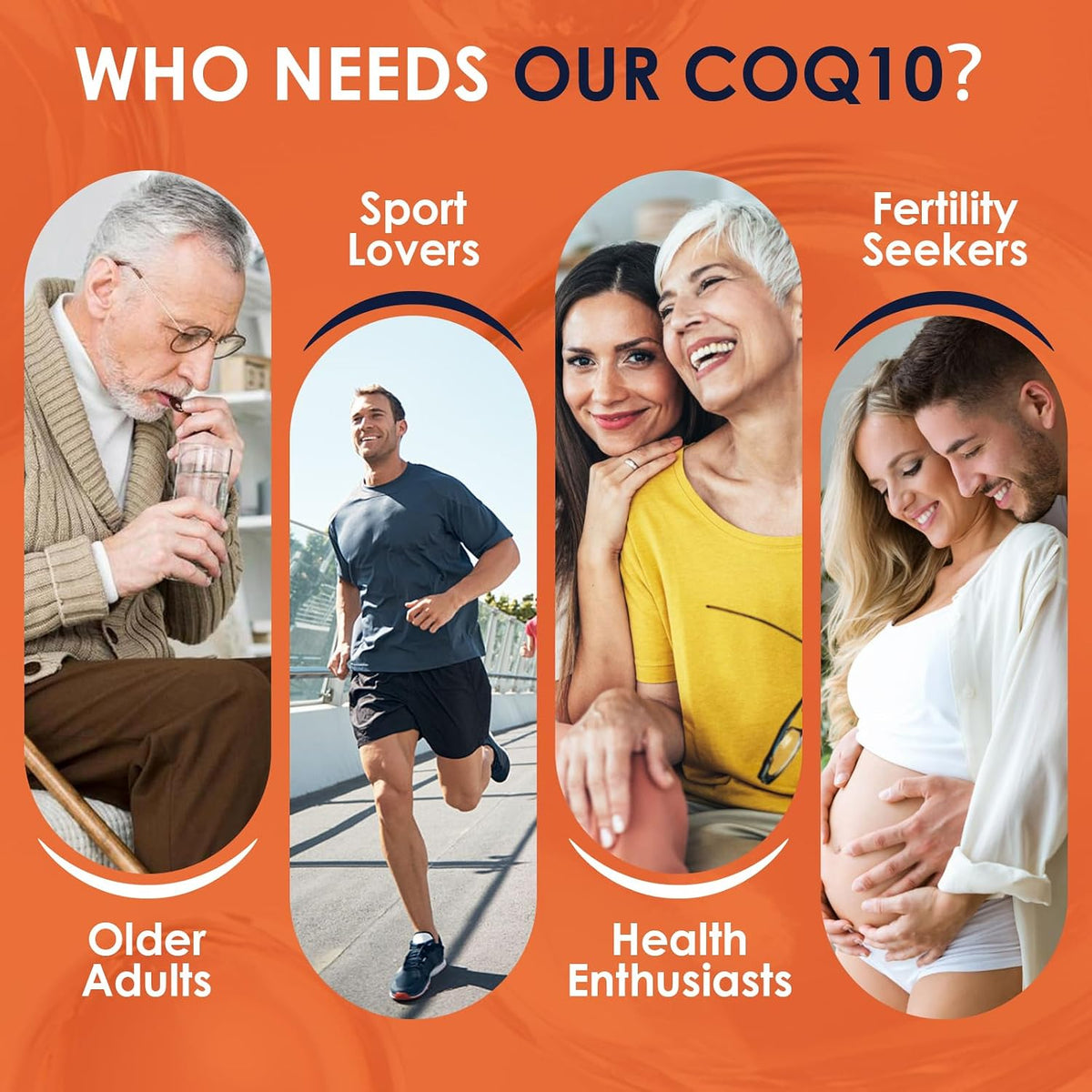 NATURE TARGET Ubiquinol CoQ10 300mg with PQQ & Turmeric, 120 Count | High Absorption Coenzyme Q10 with ALA & Black Pepper, Supports Antioxidant for Brain Health, Energy Production