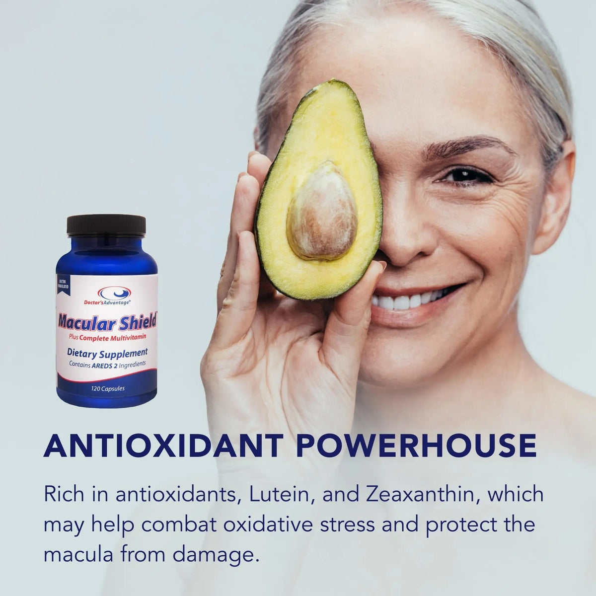 Doctor’s Advantage Macular Shield Eye Vitamins Plus Multivitamin – 120 Capsules, 30-Day Supply – Lutein and Zeaxanthin Supplements - PrimeBioHealth - canada supplements