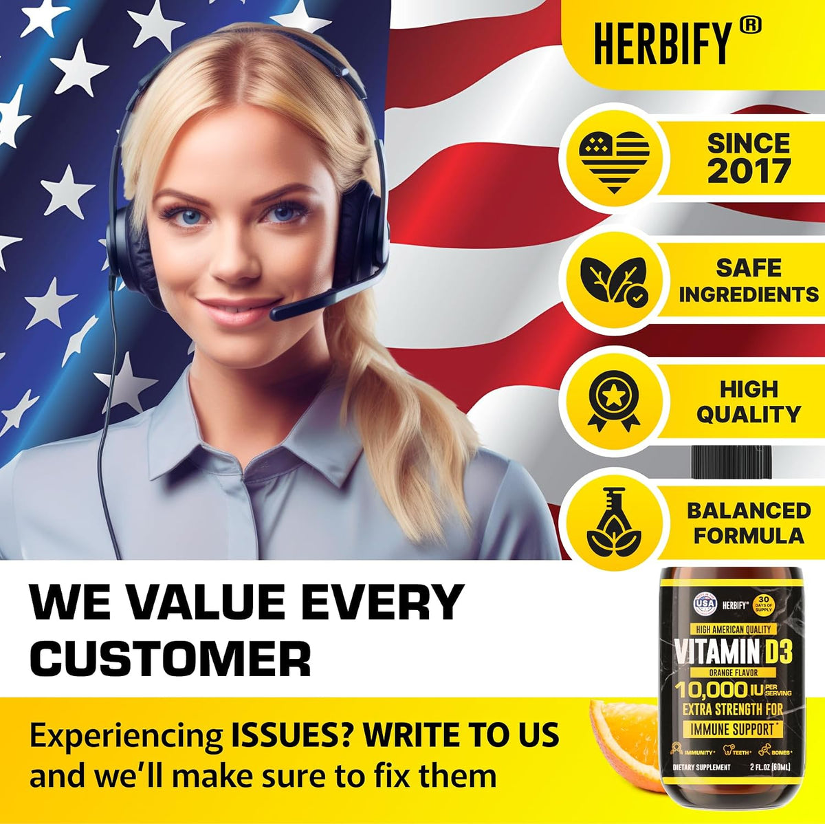 HERBIFY Bundle - Mullein Leaf Extract & Vitamin D3 - Respiratory Support & Immune Boost - PrimeBioHealth - canada supplements