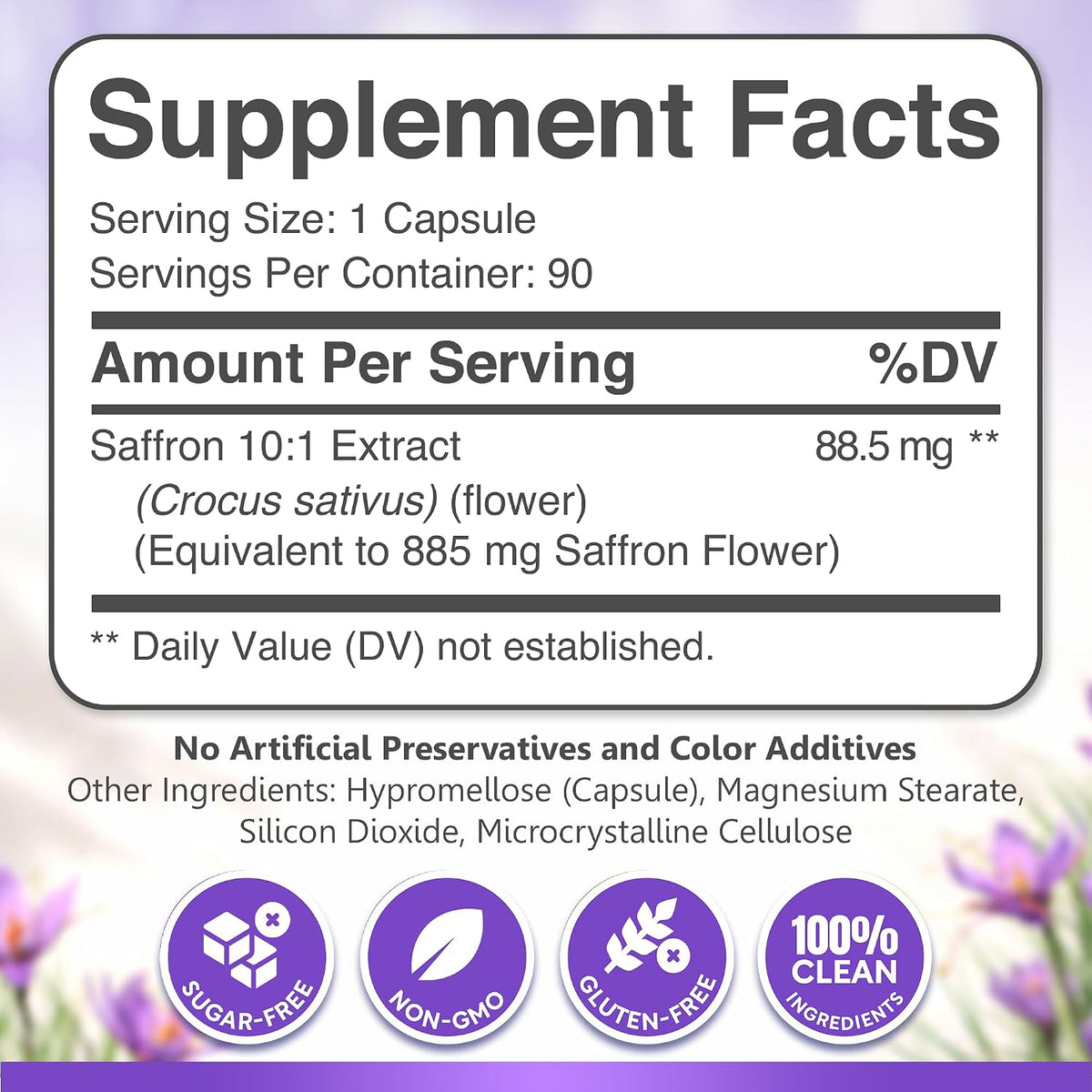 Saffron Supplements for Women 88.5mg Mood | Focus | Vision | Energy Support - PrimeBioHealth - canada supplements