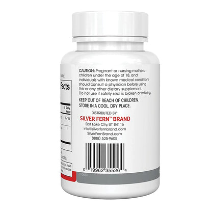 Silver Fern Vitamin K2-D3 Supplement Brand - Natural, Non-Synthetic - K2-7 | Menaquinone-7 (MK-7) - D3 as cholecalciferol - Bone, Heart & Energy Support (1 Bottle - 30 Capsules - 30 Servings)