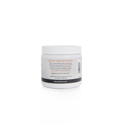 REDMOND Clay - Bentonite Clay of 1000 Uses, Soothing Facial Mask, 10 Ounce (1 Pack)
