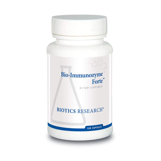 BIOTICS RESEARCH Bio Immunozyme Forte Multivitamin, Echinacea, Cayenne Pepper, Lactobacillus acidophilus, Botanicals, Probiotics, Amino Acids, Organs/Glandulars for Immune System Health 180 Capsules BIOTICS RESEARCHBuy Supplements Australia