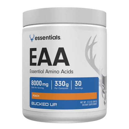 Bucked Up Essential Amino Acids - EAA Powder - Easy Mix, Non Clumping Formula - for Pre/Intra Workout - Pina Colada Flavor - 30 Servings - 11.6 oz