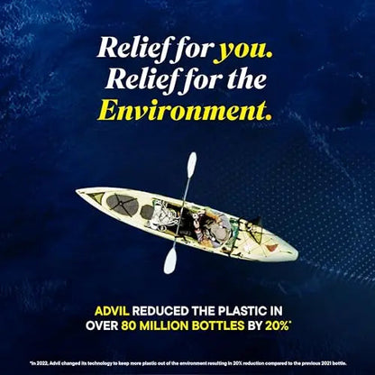 Advil PM Liqui-Gels Pain Reliever and Nighttime Sleep Aid, Pain Medicine with Ibuprofen for Pain Relief and Diphenhydramine HCL for a Sleep Aid - 40 Liquid Filled Capsules - Back to College AdvilBuy Supplements Australia