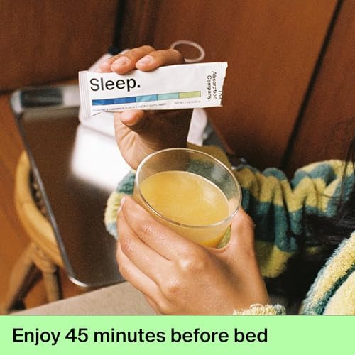 The Absorption Company Powder Bundle - Sleep & Restore Supplement Packs (7) | Workout Recovery Mix, Energy Hydration Boost + Calming Sleepy Drink Packs, No Melatonin, Vitamin Health Kit, High Absorption