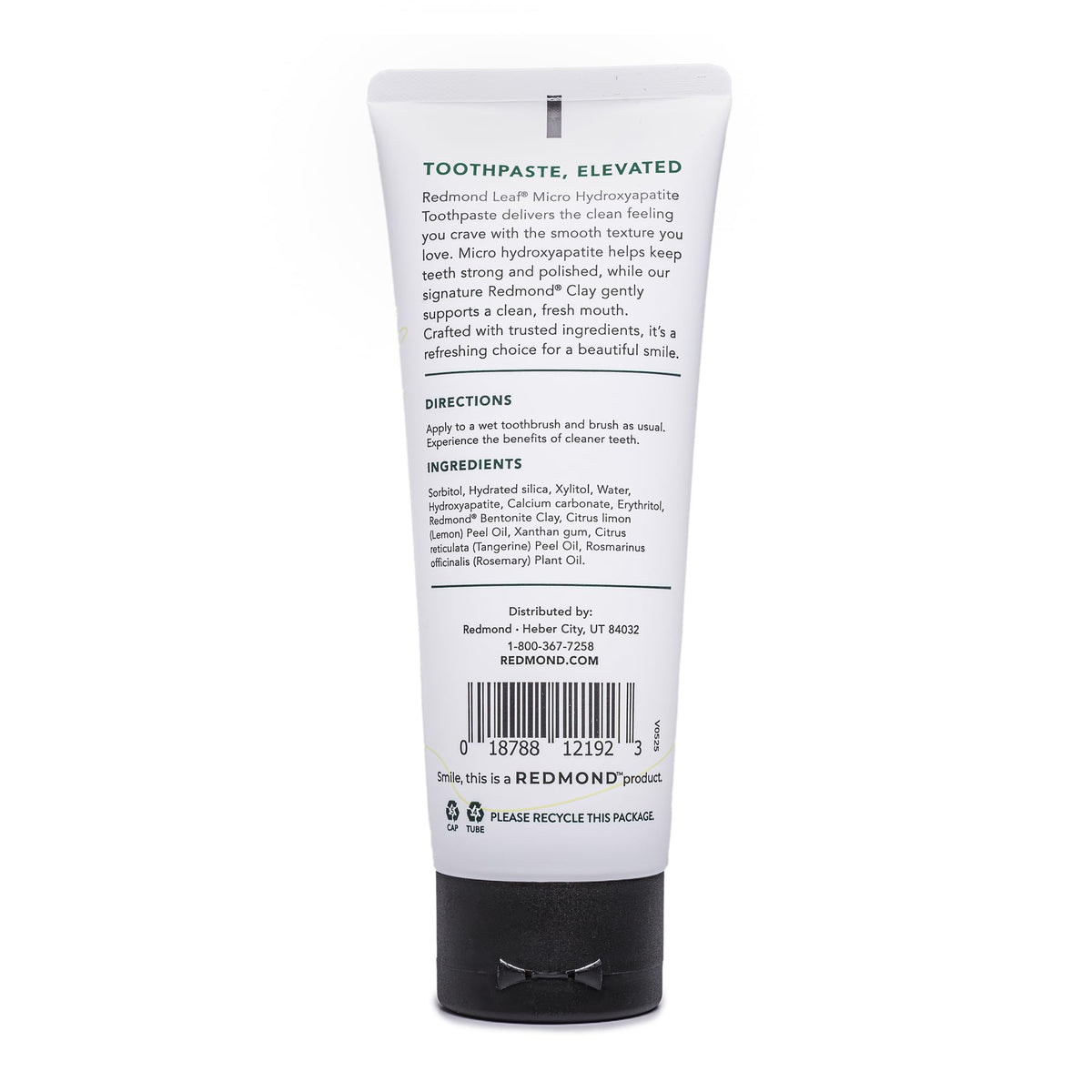 REDMOND Leaf Micro Hydroxyapatite Toothpaste Tube (Variety Pack)
