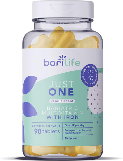 Bari Life Post-Op, Gastric Sleeve, Gastric Bypass Vitamin and Supplement Starter Kit (Butter Toffee)