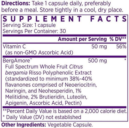 NAOMI Bergamot 500mg Astaxanthin and CoQ10