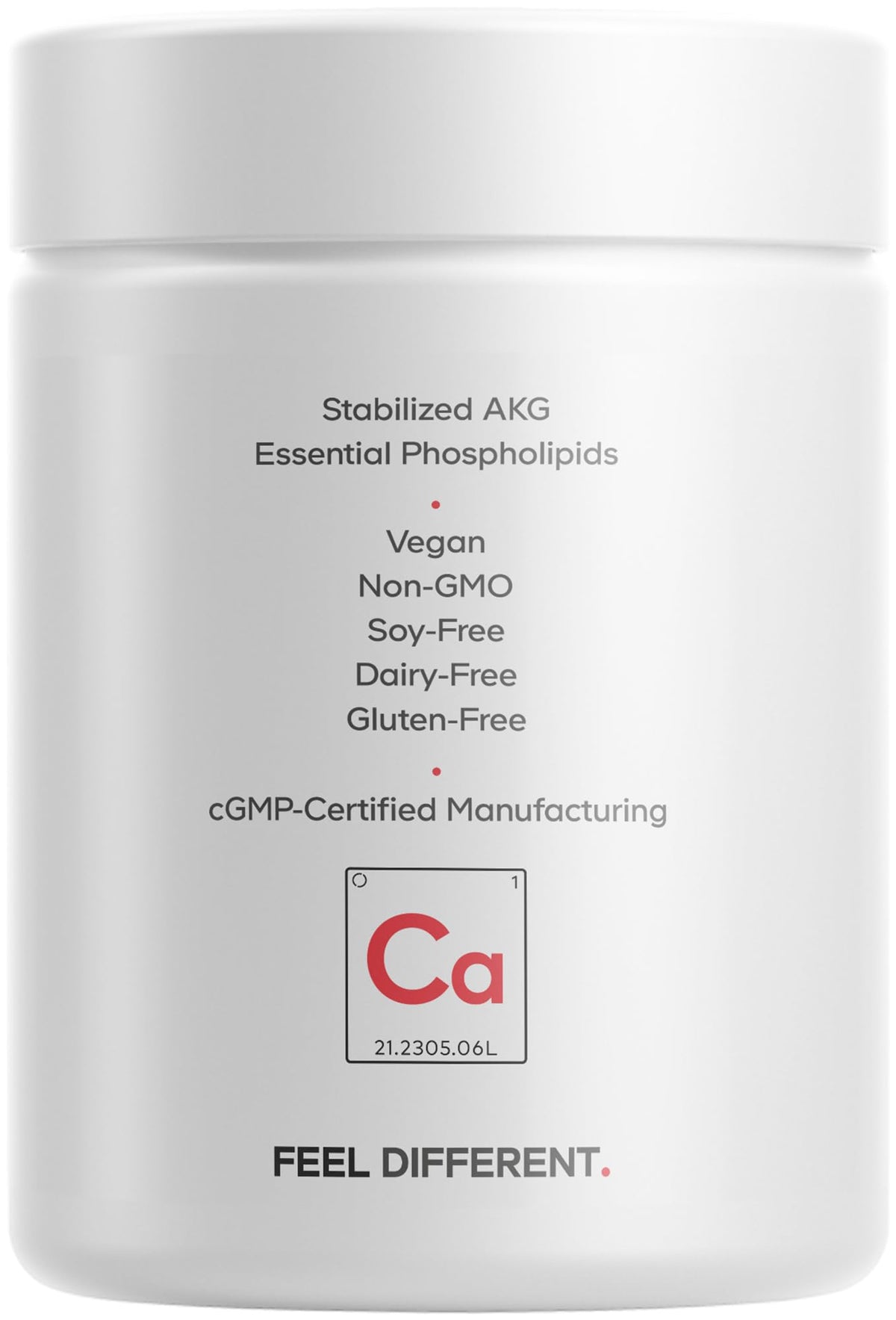 Codeage Liposomal Calcium AKG Supplement - Calcium Alpha-Ketoglutarate - 2-Month Supply - Liposomal Delivery - 1 Capsule Per Serving - Non-GMO, Gluten-Free - 60 Capsules CodeageBuy Supplements Australia