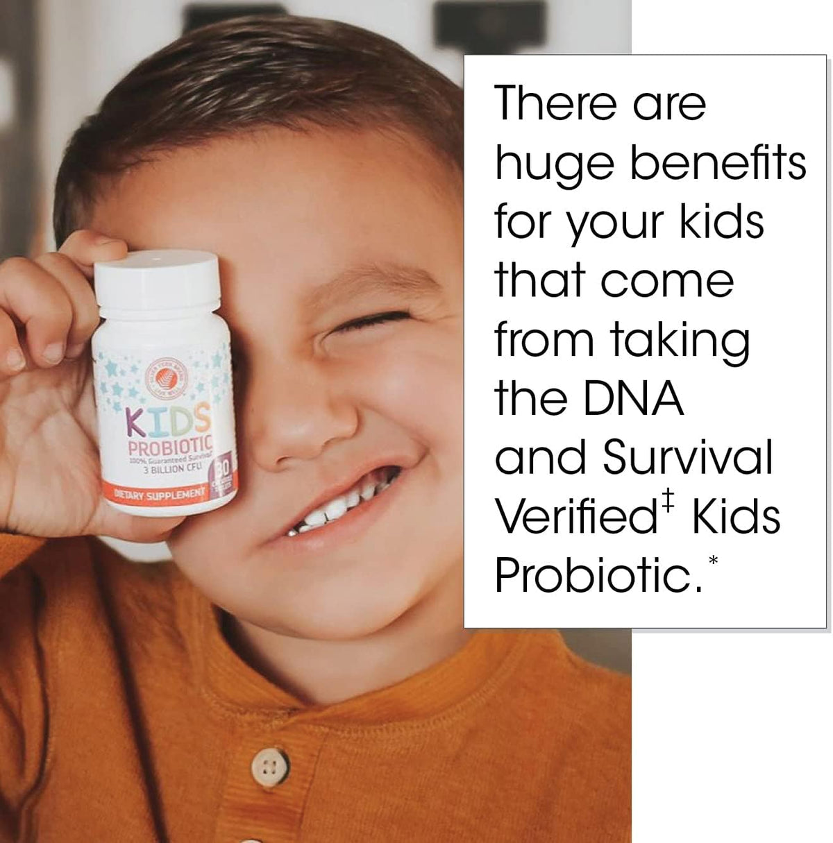 Silver Fern Brand Kids Ultimate Probiotic - 1 Bottle - 30 Chewable Tablets | Sugar & Gluten Free - Children's Dietary Supplement - DNA & Survivability Verified - Digestive & Immune Support