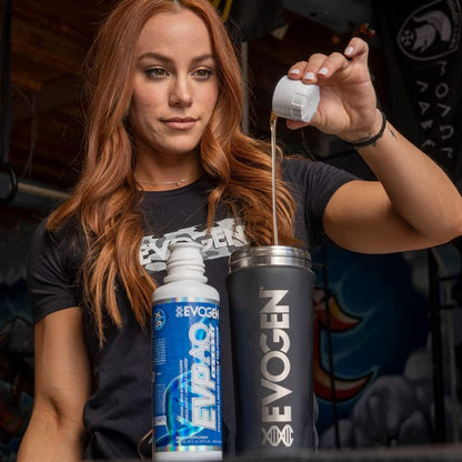 Evogen EVP AQ Liquid Glycerol | Muscle Volumizer | Unflavored | 16 Fl Oz | S7 nitric oxide blend with betaine anhydrous for pumps, vascularity, fullness and hydration; low-stim and clean
