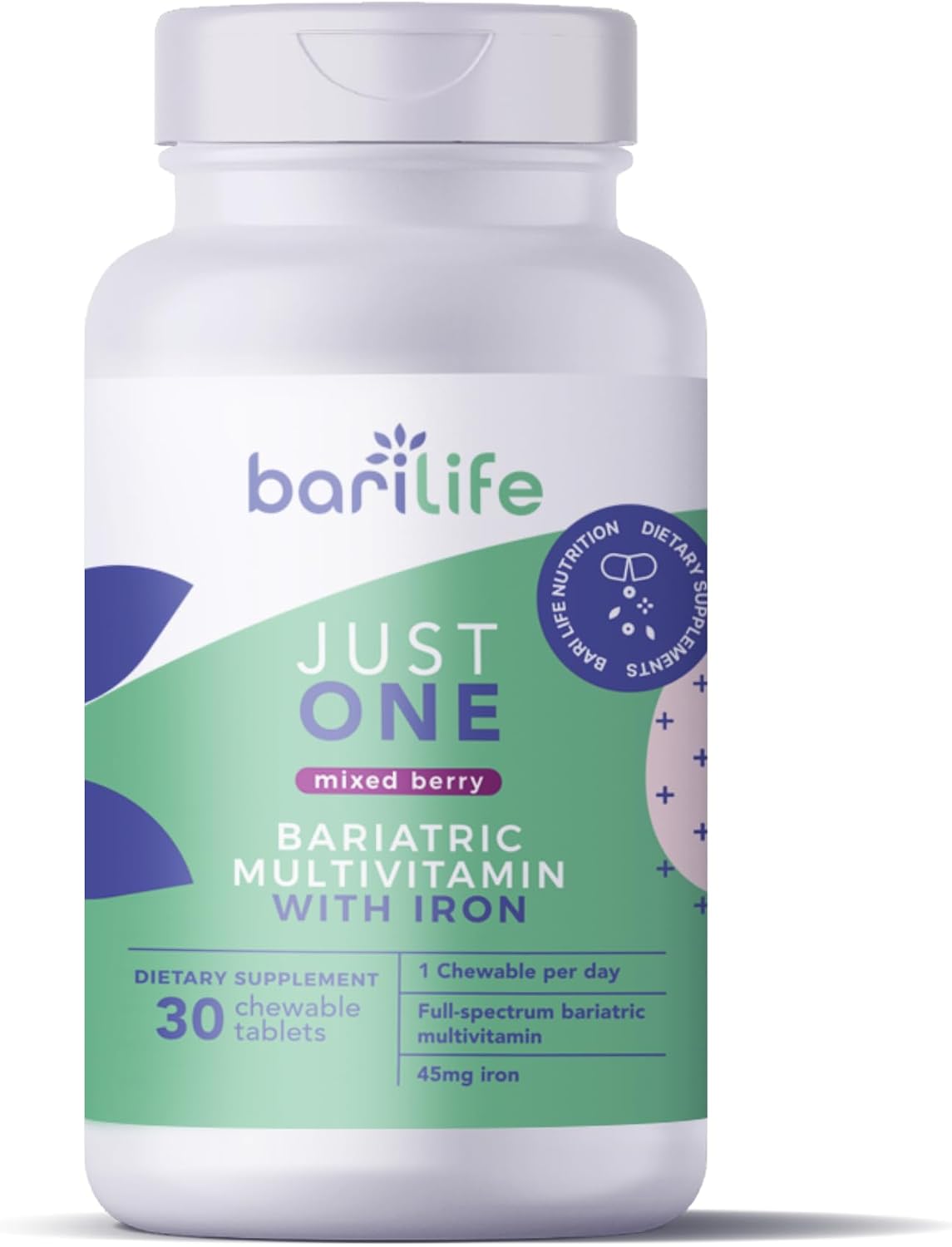 Bari Life Post-Op, Gastric Sleeve, Gastric Bypass Vitamin and Supplement Starter Kit (Grape)
