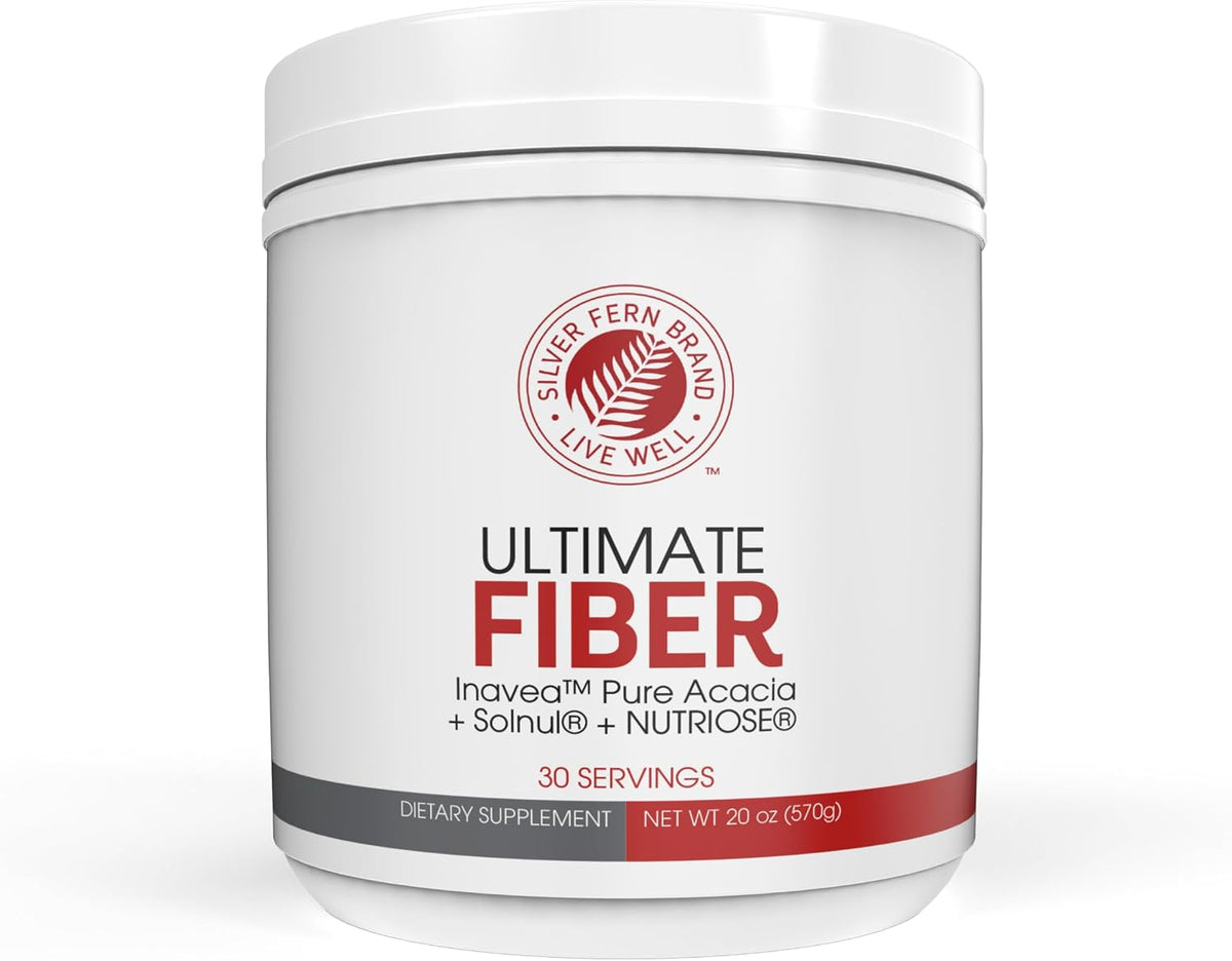 Silver Fern Brand Ultimate Fiber – Prebiotic Supplement for Daily Intake | Supports Digestive Balance & Gut Microbiome – Gentle Daily – 2 Pack