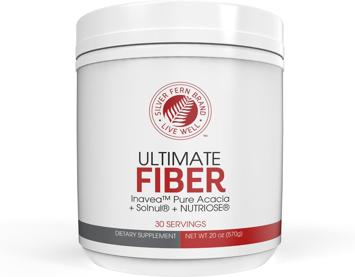 Silver Fern Brand Ultimate Fiber – Prebiotic Supplement for Daily Intake | Supports Digestive Balance & Gut Microbiome – Gentle Daily – 1 Pack