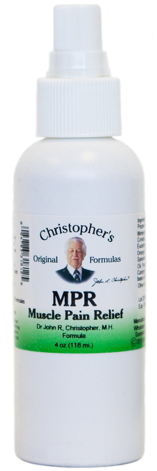 Christopher's Muscle Pain Relief - 4 fl oz Christopher's Original FormulasBuy Supplements Australia