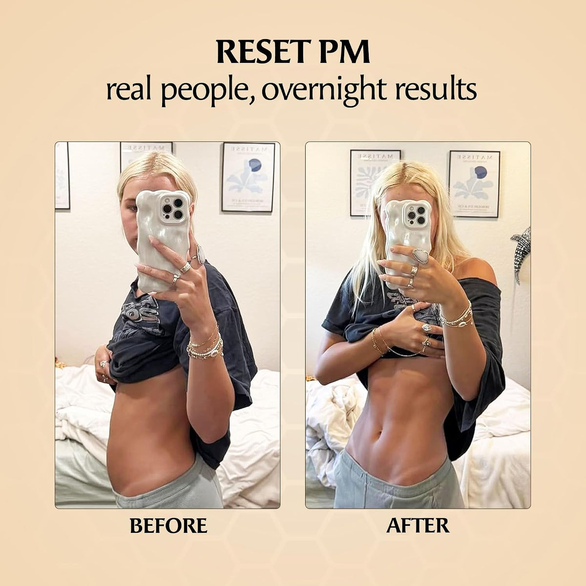 Paulina FITNESS Reset PM Gut Cleanse for Women Overnight 8-Hr Digestive Aid | Bloating Relief & Gut Health Supplement, Natural Detox & Cleanse, Supports Weight Management, Relieves Constipation