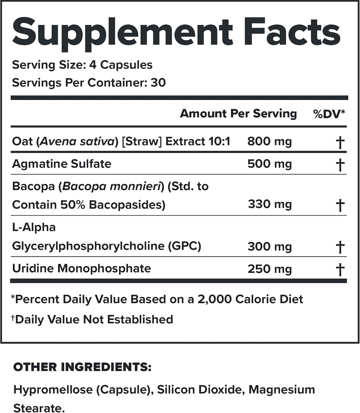 LEGION Athletics Ascend Nootropic - All-Natural Brain Supplements for Memory and Focus - Nootropics Brain Support Supplement with Alpha-GPC - Brain Supplement for Alertness & Mood Support, 30 Servings