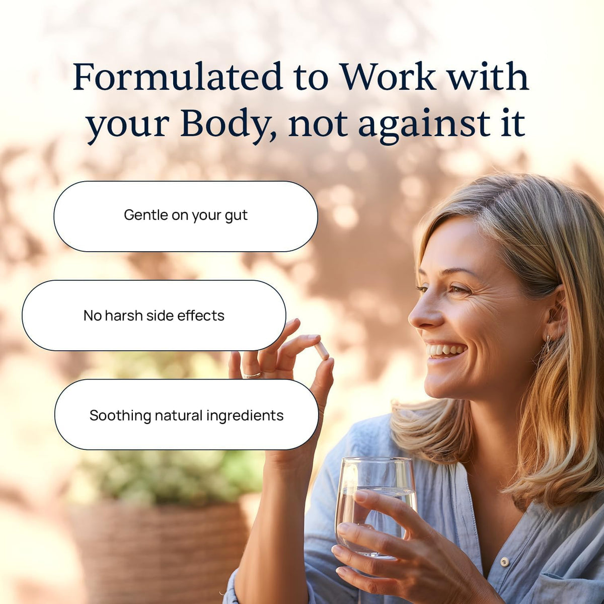 BellyFlush - Gut & Colon Cleanse Capsules For Adults - Bentonite Clay | 3-Phase Gentle Cleanse, Constipation & Bloating Relief, Milk Thistle Blend, Simple 2-Capsule Routine, Non-GMO
