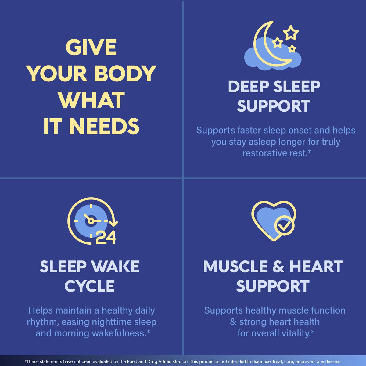 Magnesium Glycinate - Sleep & Relaxation Support - Extra Strength Glycinate, Glycine & Taurine 1500 mg - Magnesium Supplement for Women & Men - Chelated & High Absorption - Made in USA - 120 Capsules NUTRAHARMONYBuy Supplements Australia