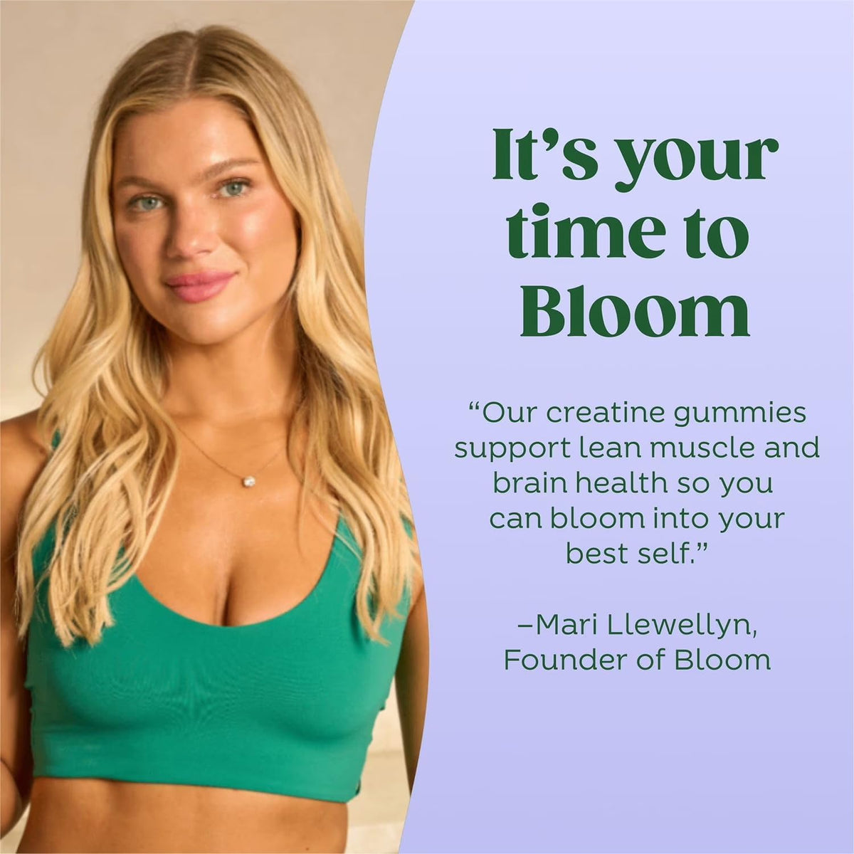 Bloom Creatine Gummies and Greens Gummies Bundle