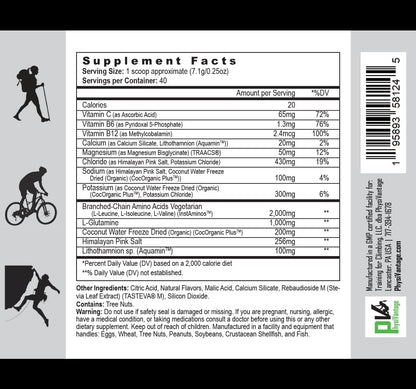 PhysiVantage - Sendure-X Beetroot + Citrulline Powder & Flow Electrolyte Powder with BCAAs