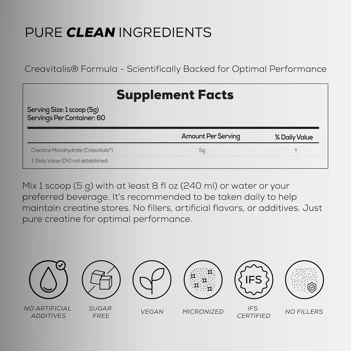 PureCreatine Micronized Creatine Monohydrate with Creavitalis – Watermelon Hibiscus Electrolyte Powder Packets for Energy, Recovery & Hydration – Vegan & Sugar-Free