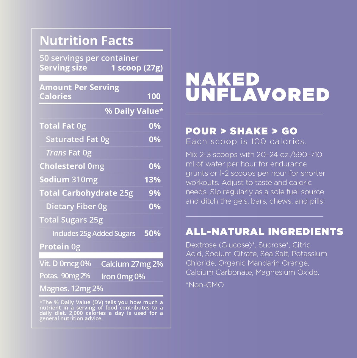 Tailwind Nutrition Endurance Fuel, Dauwaltermelon, 50-Serving Bag
