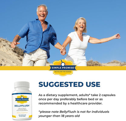 BellyFlush and ElectroSlim Bundle - Gut-Hydration - Capsules, Electrolytes | Gut-Hydration Daily Pair, For Lighter Days, With Milk Thistle and Minerals, Capsules Plus a Stick, 30 Day Supply, Vegan