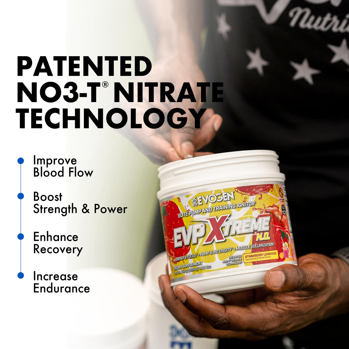 Evogen EVP Xtreme NO Pre-Workout for Men & Women | Sour Candy | 40 Servings | Arginine nitrate, L-citrulline, beta-alanine, creatine and coconut water; caffeine and yohimbe for energy and pumps