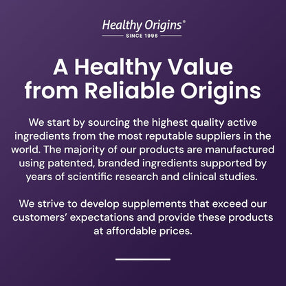 Healthy Origins L-Theanine AlphaWave 100 mg, 180 Veggie Caps