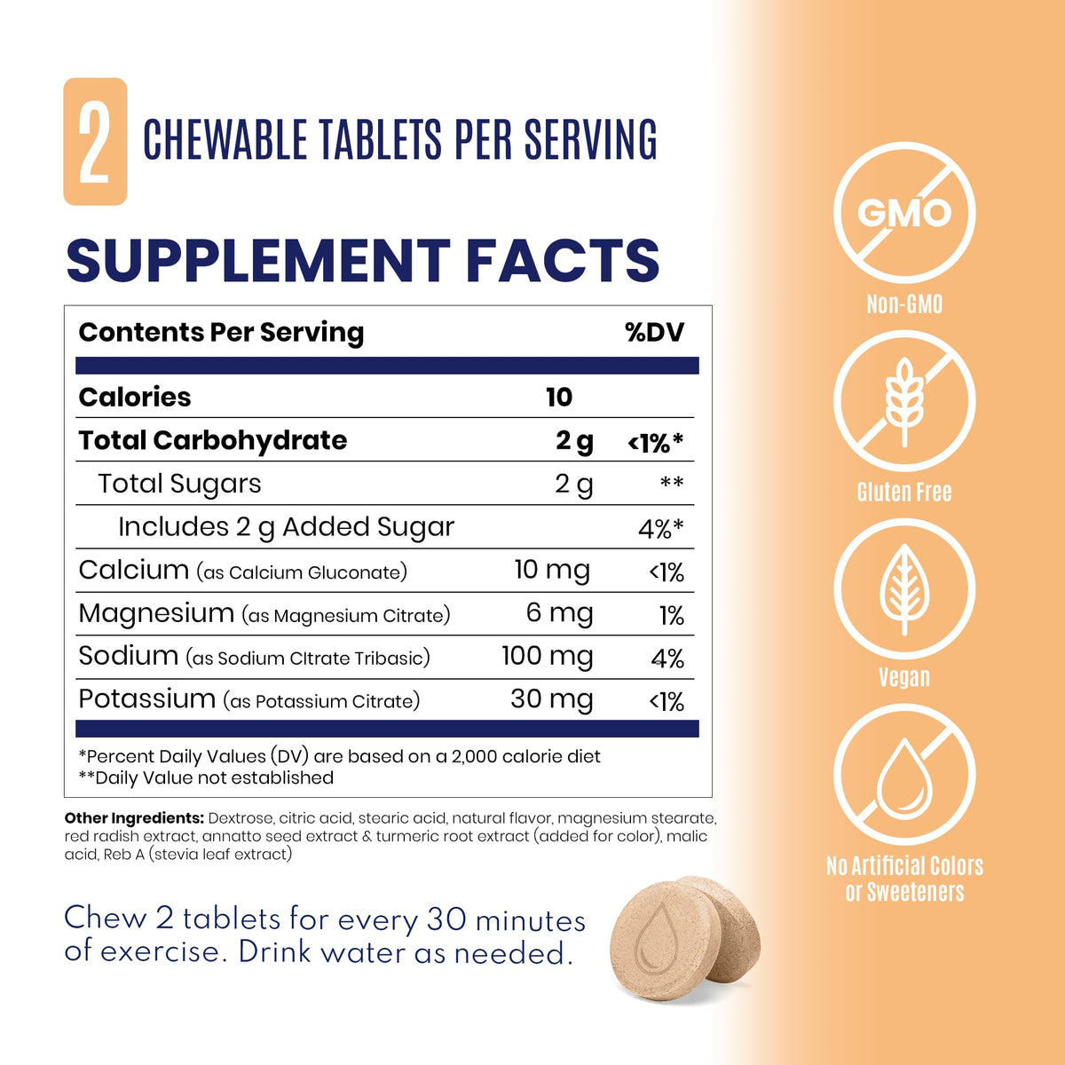 SaltStick High Sodium Electrolyte FastChews - Mixed Berry, 60 Tablets