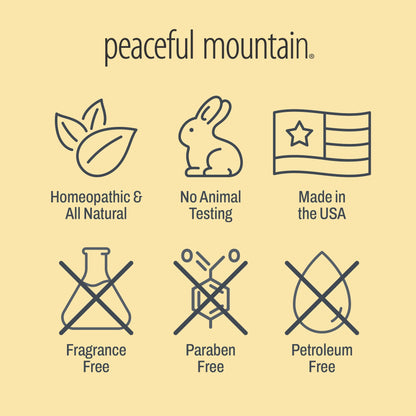 Peaceful Mountain Arnica Plus Homeopathic Gel - Natural Homeopthic Gel for Sore or cramping Muscles - 2oz Peaceful MountainBuy Supplements Australia