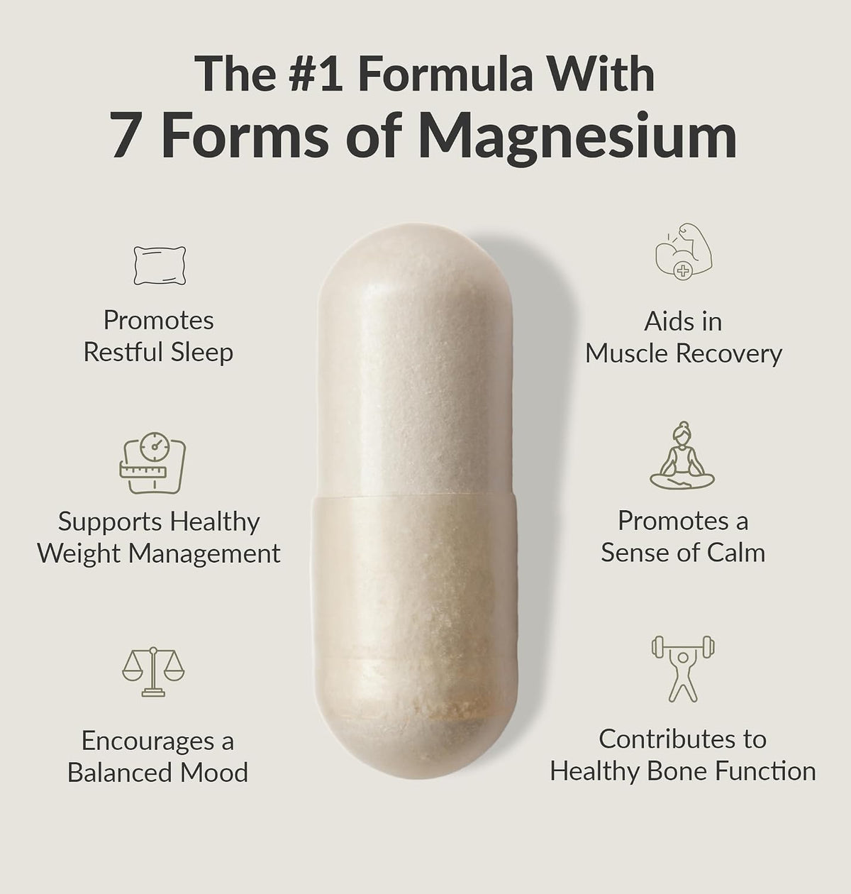 BiOptimizers Magnesium Breakthrough 4.0, (30 Capsules) & Mushroom Breakthrough Powder (Salted Caramel, 15 Servings) - Natural Sleep and Brain Superfood & Supplement Bundle