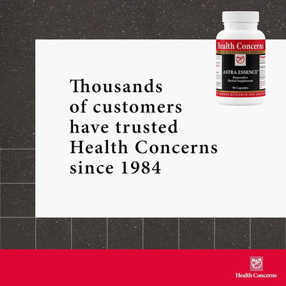 Health Concerns Astra Essence – Herbal Tonic Support Supplement – Traditional Chinese Medicine for Vitality, Memory, Dizziness, Vertigo, Recovery & Immune Support – 90 Capsules