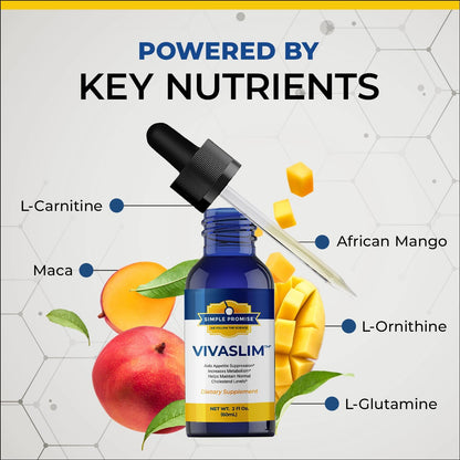 VivaSlim and SlimBliss Bundle - Metabolic Support - Maca Drops, MCT Creamer | Drops-and-Creamer Routine, For Craving Control, With Maca and MCT Powder, Drops Plus a Scoop Daily, 30 Day Supply