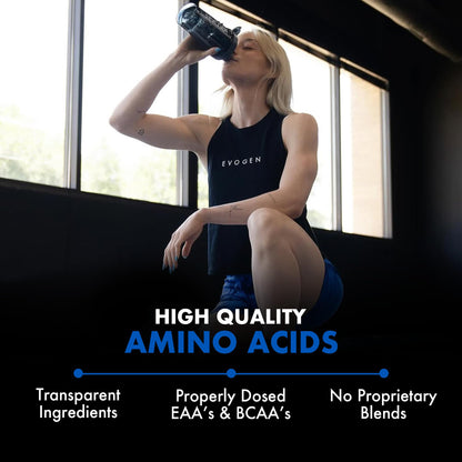 Evogen Amino K.E.M. EAA & BCAA | Tropic Thunder | 30 Servings | S7 nitric oxide blend with betaine anhydrous, coconut water and leucine for blood flow, muscle growth, hydration and recovery