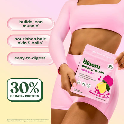 Bloom Clear Protein Raspberry Lemon and Strawberry Watermelon Bundle
