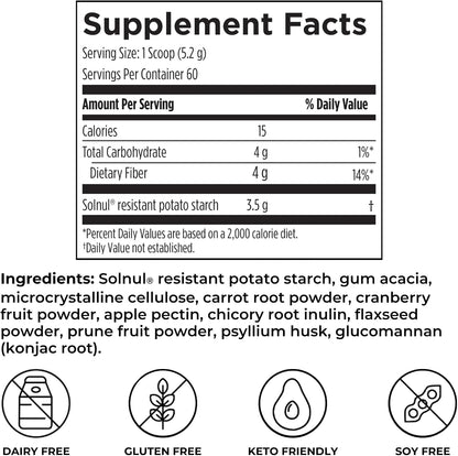 Reignite Wellness by JJ Virgin Bone Broth All-in-One Shake (Chocolate) and Extra Fiber Powder Supplement