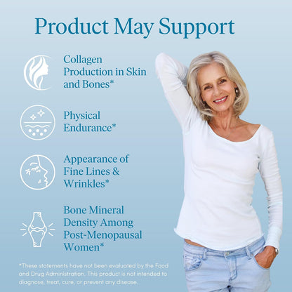 The 'Pause Life Skin & Bone + Omega 3 D3 K2 Bundle, Collagen & Fish Oil | Collagen peptides with hyaluronic acid & vitamin C + omega 3 fish oil with D3 & K2. Gluten free daily wellness bundle.