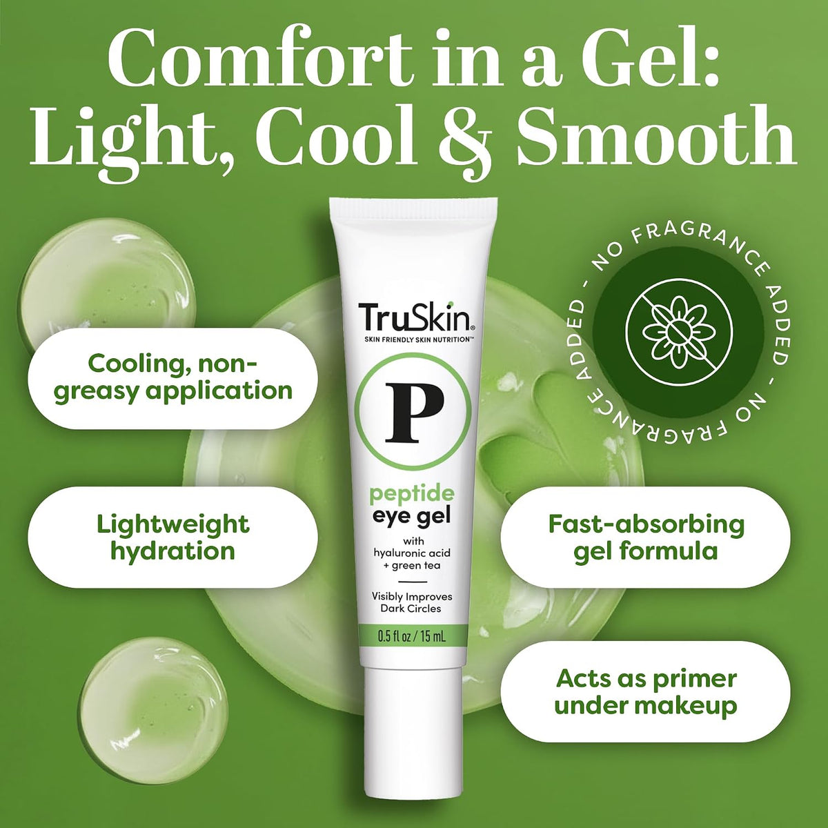 TruSkin Peptide Duo - Collagen Peptide Serum 1 oz with Eye Gel .5 oz