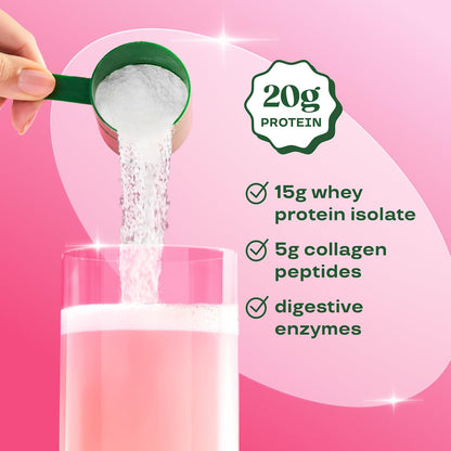 Bloom Strawberry Watermelon Clear Protein and Strawberry Watermelon Energy Packets Bundle