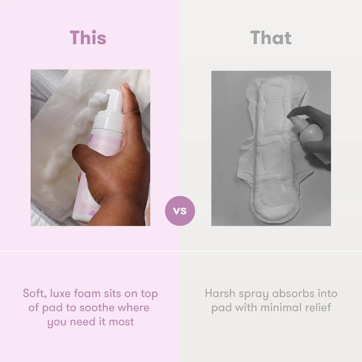 Frida Mom Witch Hazel Perineal Healing Foam for Postpartum Care, Cooling Pain Relief and Hemorrhoid Treatment, 5 Fl Oz Frida MomBuy Supplements Australia