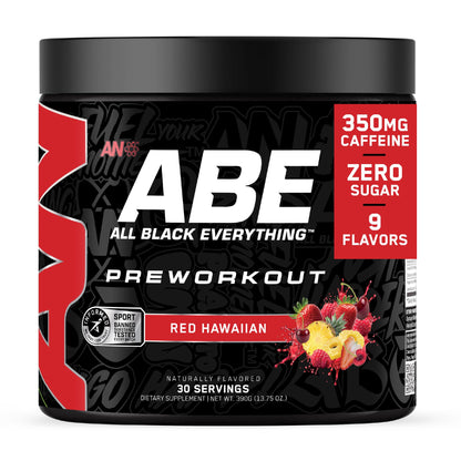 All Black Everything Pre-Workout Powder | Preworkout Energy Drink Mix | 350mg Caffeine | Beta Alanine & Citrulline | Energy Supplement for Men & Women | Baddy Berry | 30 Servings