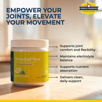 XentaFlex and HeartAide Bundle - Joint-Heart Support - Boswellia and CoQ10 | Joint-Heart Mobility Pair, For Easy Movement, With Boswellia and CoQ10, One Scoop Plus Drops Daily