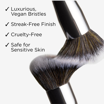 Haleys Beauty Kabuki Foundation Brush For Applying Powder, Foundation, Bronzer, Blush, and Mineral Make up, Soft Bristles, Seamless Blending, Makeup Brushes Essential, Vegan & Cruelty Free HALEYSBuy Supplements Australia