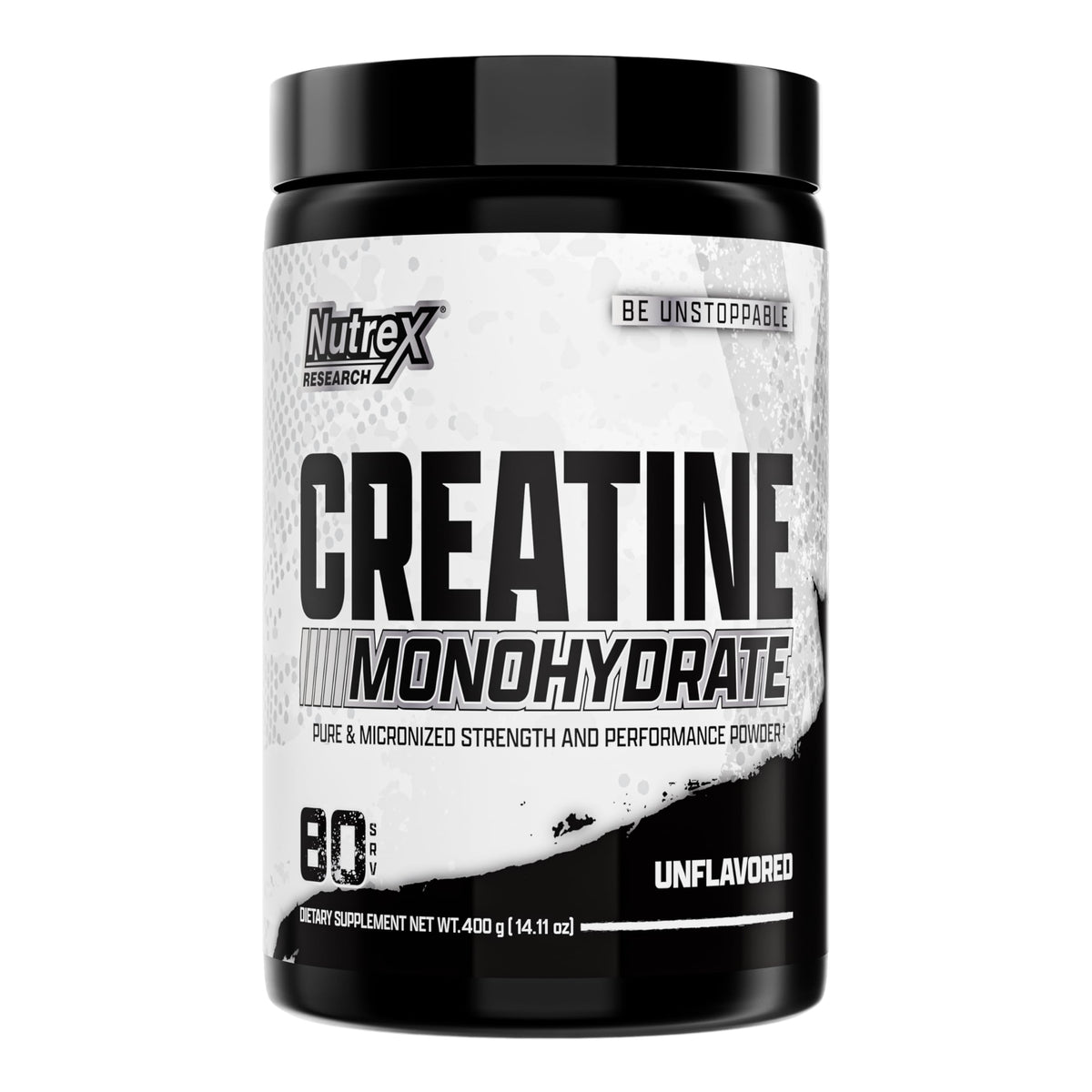 Nutrex Research Micronized Creatine Monohydrate Powder - 200 Servings (1KG) Pure, Unflavored Creatine Monohydrate Supplement for Muscle Gain, Strength and Performance, 5G Per Serv (2.2lbs)