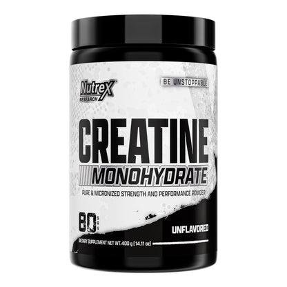 Nutrex Research Micronized Creatine Monohydrate Powder - 200 Servings (1KG) Pure, Unflavored Creatine Monohydrate Supplement for Muscle Gain, Strength and Performance, 5G Per Serv (2.2lbs)